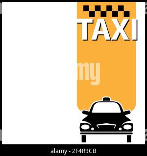 Icône taxi symbole Illustration du vecteur Illustration de Vecteur