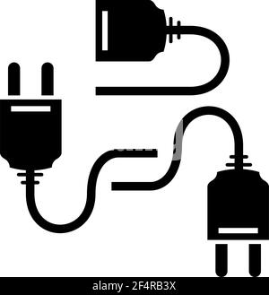 Illustration du vecteur de l'icône de connexion mâle/femelle Illustration de Vecteur