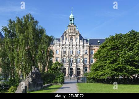 Géographie / Voyage, Allemagne, Hambourg, Hambourg Saint Pauli, bâtiment de justice pénale à Sievekingplatz, Additional-Rights-Clearance-Info-not-available Banque D'Images