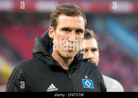 Hannes Wolf devient entraîneur au Bayer 04 Leverkusen. Archive photo: Coach Hannes WOLF (HH), demi-portrait, football 2ème Bundesliga, 29ème match, 1er FC Cologne (K) - HSV Hamburg Hamburg Hamburg Hamburg (HH) 1: 1, le 15 avril 2019 à Koeln/Allemagne. vǬ | usage dans le monde entier Banque D'Images