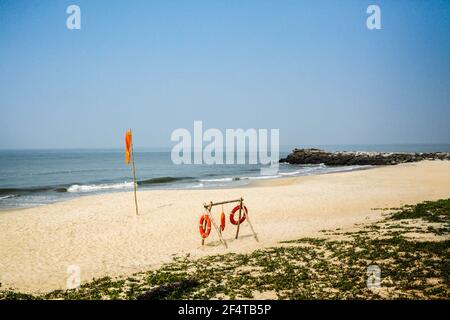 kappad plage calicut Banque D'Images