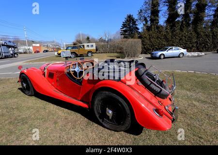 1964 Morgan 4/4 série V long Island New York Banque D'Images