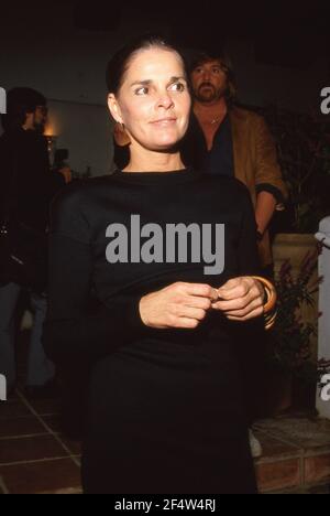 Ali MacGraw Circa années 80 crédit: Ralph Dominguez/MediaPunchAli MacGraw crédit: Ralph Dominguez/MediaPunch Banque D'Images