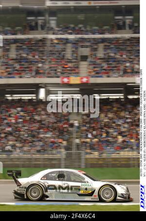 AUTO - DTM 2005 - HOCKENHEIM 17/04/2005 - PHOTO : OLIVIER GAUTHIER / DPPI N°4 - JEAN ALESI (F) / MERCEDES C KLASSE HWA AMG - ACTION Banque D'Images