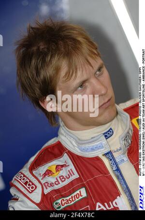 AUTO - DTM 2005 - NORISRING 17/07/2005 - PHOTO : OLIVIER GAUTHIER / DPPI N°1 - MATTIAS EKSTROM (SWE) / AUDI A4 ÉQUIPE ABT SPORTSLINE - AMBIANCE - PORTRAIT Banque D'Images