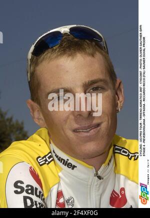 CYCLISME - UCI PRO TOUR - TIRRENO ADRIATICO 2007 - 17/03/2007 - PHOTO: OLIVIER GAUTHIER /DPPI STAGE 4 - PIEVEBOVIGLIANA - OFFAGNA - RICCARDO RICCO (ITA) / SAUNIER DUVAL PRODIR Banque D'Images