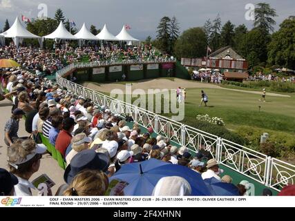 GOLF - EVIAN MASTERS 2006 - EVIAN MASTERS GOLF CLUB - 26-29/07/2006 - PHOTO : OLIVIER GAUTHIER / DPPI FINALE - 29/07/2006 - ILLUSTRATION Banque D'Images