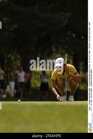 GOLF - EVIAN MASTERS 2006 - CLUB DE GOLF EVIAN MASTERS - 26-29/07/2006 - PHOTO : OLIVIER GAUTHIER / DPPI FINALE - 29/07/2006 - LORENA OCHOA (MEX) Banque D'Images