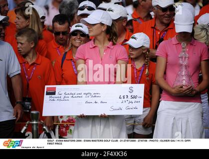 GOLF - EVIAN MASTERS 2008 - EVIAN MASTERS GOLF CLUB - 21-27/07/2008 - 27/07/08 - PHOTO : OLIVIER GAUTHIER / DPPI PREMIER PRIX Banque D'Images