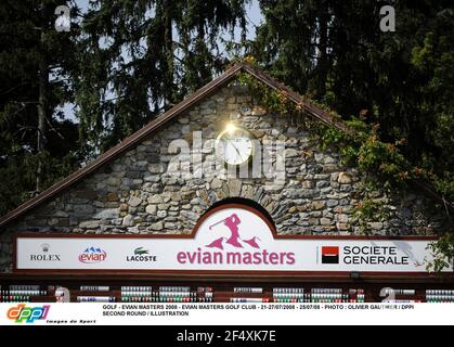 GOLF - EVIAN MASTERS 2008 - EVIAN MASTERS GOLF CLUB - 21-27/07/2008 - 25/07/08 - PHOTO : OLIVIER GAUTHIER / DPPI DEUXIÈME TOUR / ILLUSTRATION Banque D'Images