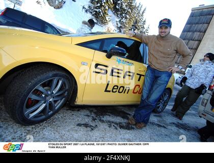 ETOILES DU SPORT 2007 / LA PLAGNE, 18/12/07 / PHOTO: OLIVIER GAUTHIER / DPPI YVAN MULLER Banque D'Images