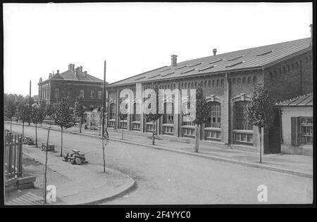 Craiova. Fabrica Clayton et Shuttleworth Ltd Banque D'Images