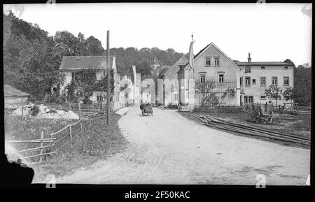 Liebstadt. Paysage urbain Banque D'Images