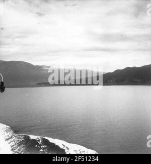 Photos de voyage Norvège. Côte après avoir dépassé la limite de glace de conduite Banque D'Images