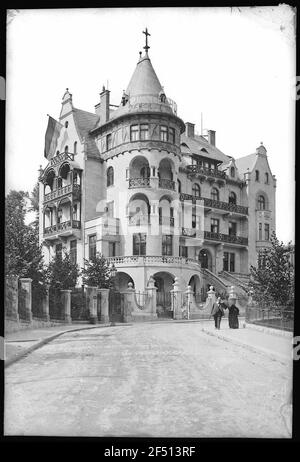 Carlsbad. Evangélique Hospice (Kurhaus Trocnov, 1897-1899) Banque D'Images