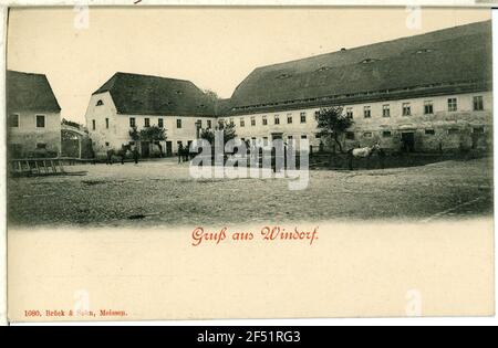 Vue sur le village de WinOr. Vue Banque D'Images