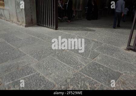 ispahan, iran - 22 mars 2017 : photos dans le musée du palais shah abbas Banque D'Images