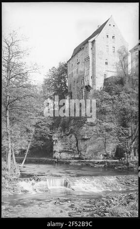 Lohmen. Am Schloss Banque D'Images