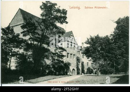 Fermé à Mildenstein Leisnig. Château de Mildenstein Banque D'Images