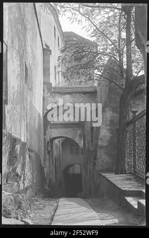 WEESESTEIN. Gang dans le château Banque D'Images