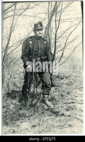 Royal Saxon protection Regiment no 108 Dresde. K. S. Protect - Régiment no 108 Banque D'Images