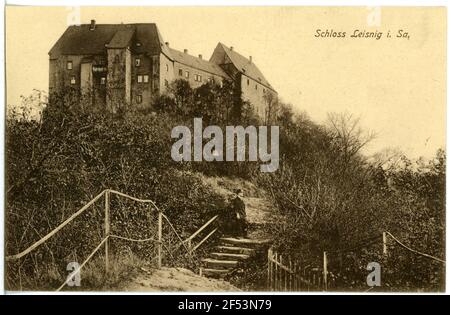 Verrouiller le Leisnig. Schloss Banque D'Images