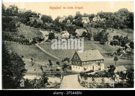 Vue sur la place Kipsdorf. Vue sur le lieu Banque D'Images