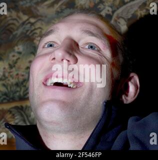 ENGLAND RUGBY PRESS CONFF AU PENNYHILL PARK HOTEL BEN KAY ROBINSON 22/2/2005 CODE BXVRUGBY ANGLETERRE Banque D'Images