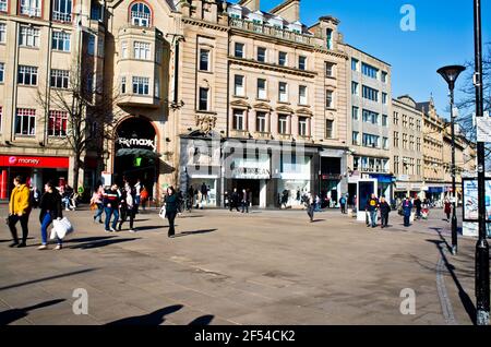 Centre-ville, Sheffield, Angleterre Banque D'Images