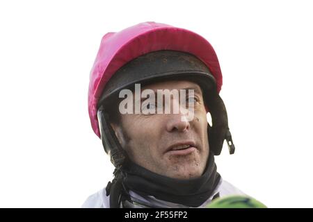 Photo du dossier datée du 03-12-2020, de Tom Scudamore, à l'hippodrome de Wincanton. Date de publication : le mercredi 24 mars 2021. Banque D'Images