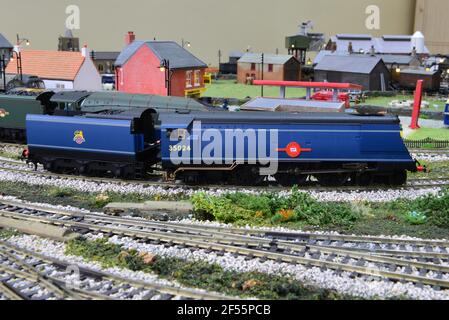 Locomotive de classe marine marchande « East Asiatic Company ». Banque D'Images