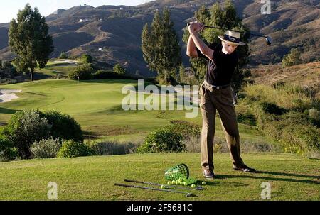 LE GOLF DAVID LEADBETTER ACADENY À LA CALA RESORT A MIJAS COSTA PRÈS DE MALAGA ESPAGNE 24/10/2002 PHOTO DAVID ASHDOWN.GOLF Banque D'Images