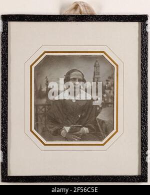 Femme inconnue. . Banque D'Images