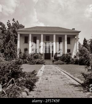 Maison du propriétaire de plantation. Marshallville, Géorgie, juillet 1937. Photo de Dorothea Lange. Banque D'Images