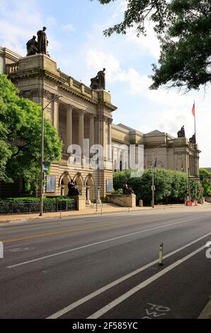 Carnegie Music Hall avec Carnegie Museums of Art and Natural History .Pittsburgh.Pennsylvania.USA Banque D'Images