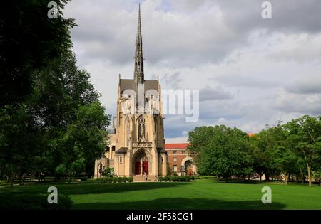 Heinz Memorial Chapel sur le campus de l'Université de Pittsburgh, Pennsylvanie, États-Unis Banque D'Images