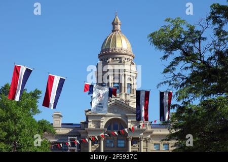 Géographie / voyage, Etats-Unis, Wyoming, Cheyenne, State Capito, Informations-droits-autorisations-supplémentaires-non-disponibles Banque D'Images