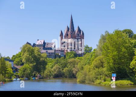 Géographie / Voyage, Allemagne, Limbourg an der Lahn, cathédrale de Limbourg, partie chorale et côté est, vi, droits-supplémentaires-habilitation-Info-non-disponible Banque D'Images