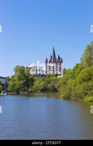Géographie / Voyage, Allemagne, Limbourg an der Lahn, cathédrale de Limbourg, partie chorale et côté est, vi, droits-supplémentaires-habilitation-Info-non-disponible Banque D'Images