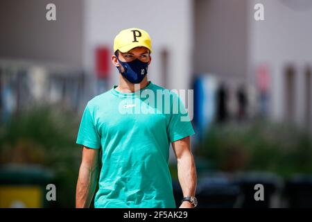 Sakhir, Italie. 25 mars 2021. GASLY Pierre (fra), Scuderia AlphaTauri Honda AT02, portrait pendant la Formule 1 Gulf Air Bahreïn Grand Prix 2021 du 26 au 28 mars 2021 sur le circuit international de Bahreïn, à Sakhir, Bahreïn - photo Florent Gooden/DPPI/LiveMedia usage éditorial seulement crédit: Independent photo Agency/Alay Live News Banque D'Images