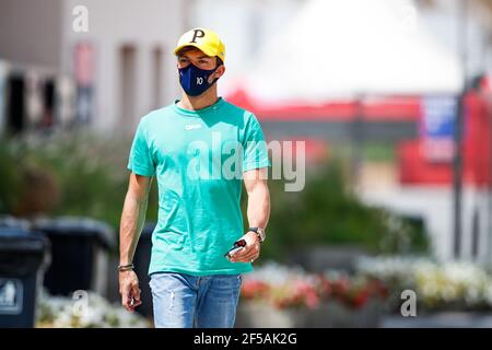 Sakhir, Italie. 25 mars 2021. GASLY Pierre (fra), Scuderia AlphaTauri Honda AT02, portrait pendant la Formule 1 Gulf Air Bahreïn Grand Prix 2021 du 26 au 28 mars 2021 sur le circuit international de Bahreïn, à Sakhir, Bahreïn - photo Florent Gooden/DPPI/LiveMedia usage éditorial seulement crédit: Independent photo Agency/Alay Live News Banque D'Images