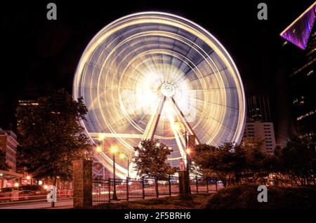 Skyview Atlanta (grande roue) Banque D'Images