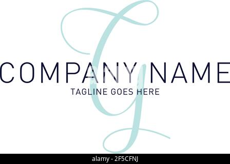 Élégant, moderne et sophistiqué, le logo Bold Letter G. Illustration de Vecteur