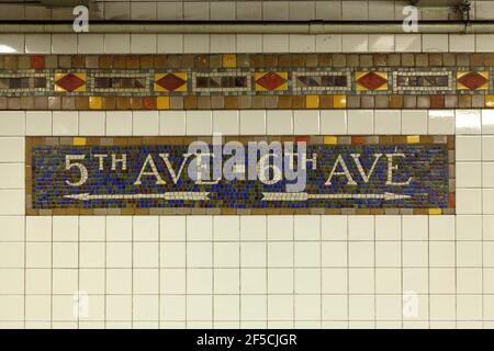 Géographie / Voyage, Etats-Unis, New York, New York City, Subway Station 42nd Street, Midtown Manhattan, New y, Additional-Rights-Clearance-Info-not-available Banque D'Images