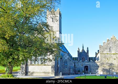 Augustinien Friary à Adare, comté de Limerick, Irlande Banque D'Images