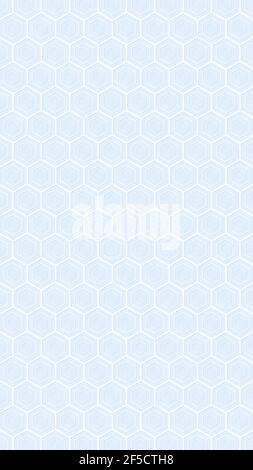 Fond des histoires hexagon bleu clair. Motif hexagonal. Illustration vectorielle Illustration de Vecteur