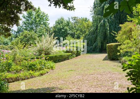 Parc Aymerich, Laconi, Oristano, Sardaigne, Italie Banque D'Images