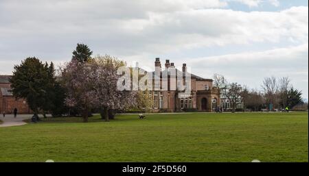 Preston Park, Stockton on Tees, Angleterre, Royaume-Uni Banque D'Images