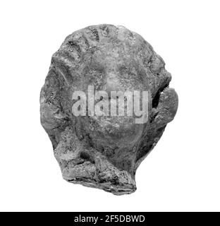 Tête avec Melon Coiffure et Kekryphalos. Inconnu Banque D'Images