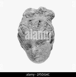 Tête avec Melon Coiffure, Bow Knot et Kekryphalos. Inconnu Banque D'Images